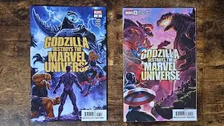 Обзор 4-го и 5-го выпусков комикса &laquo;Годзилла уничтожает вселенную Marvel&raquo;.