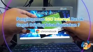 Apakah Bisa SSD Internal Rusak Gagal Booting digunakan untuk Penyimpanan Eksternal Chromebook ?