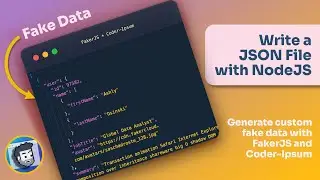 Write a JSON File with NodeJS
