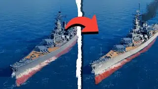New Missouri, Varyag, Ushakov, Panteleyev and Jiangwei! Modern Warships Remastered Ship Comparison