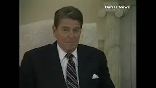 Ronald Reagan & Pat Buchanan, Income Taxes & Hollywood (1985)