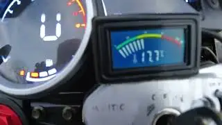 Hawk DLX 250 Oil Cooler Installed with USB Temp Gauge