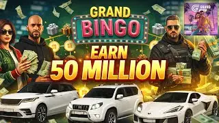 Earn $50,000,000 FROM GRAND BINGO Event FULL GUIDE 🔥 Grand Mobile RP | HOW TO EARN MONEY IN GMRP