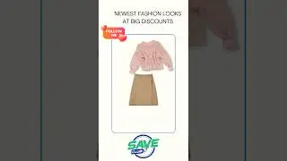 👗👜 New Fashion Looks Big Discounts, Bigger Style! Stay on trend without the designer price tag:✅