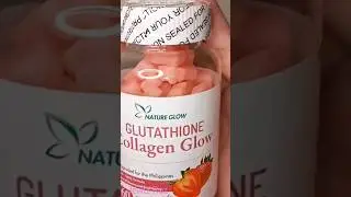 Органические жевательные конфеты Nature Glow Glutathione Collagen Glow. Более молодая и белая кож...