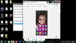 How to send WhatsApp text message from CHAT-API.COM with VB.NET open source code by: RbssoftDev