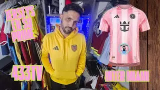 The Inter Miami jersey worn by Telasco Segovia / Dr. Jersey in his Prime / Vinotinto kit