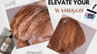 Elevate your Natural Hair| Wash & GO #shorthair #naturalhair  Ft. The DOUX & Enbba