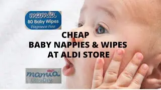 Cheap baby Nappies & Wipes at ALDI  Store