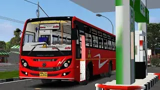 New Ashok Leyland Oyester Msrtc Lalpari Bus Mod | धाराशिव ते मंडणगड Livery | Msrtc Traffic Mod |