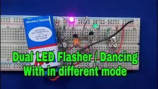 How to | DIY | Make a dual led dancing light with in different mode #RC Invention #diy #howtomake
