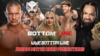 WWE BOTTOM LINE 2025 MATCH CARDS - RERO_CARDS