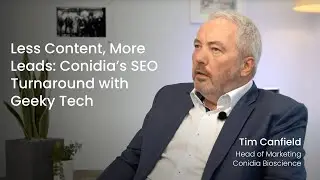 Less Content, More Leads: Conidia&rsquo;s SEO Turnaround with Geeky Tech