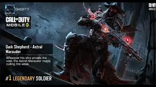 CALL OF DUTY MOBILE GAMEPLAY - LEGENDARY - DARK SHEPHERD - ASTRAL MARAUDER