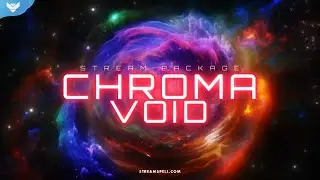 StreamSpell | Chroma Void Stream Package │ Twitch Overlays for OBS Studio, Streamlabs
