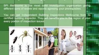 BPI Melbourne | Termite Inspection