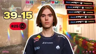 🔥 DONK 39-15 POV: FACEIT DESTRUCTION w/magixx (Nuke) | 4407 ELO