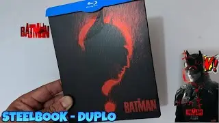 STEELBOOK BLU RAY THE BATMAN 2022 Br   #Unboxing #DC