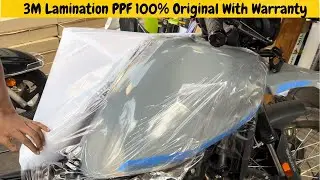 New Himalayan 450 3M PPF Lamination | New Himalayan 450 Modifications | Paint Protection Film | 3M