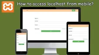 Localhost in mobile | local server access | Devolper