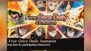 Naruto Blazing - Free Daily Singles: Monthly Summons! #3 (Mar. 2019) [Final]