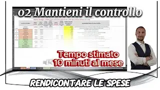 Mantieni il controllo della tua economia | Rendiconta le spese in 10 minuti al mese