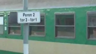 EU07 - 076 i pociąg pospieszny 