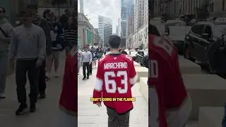Toronto was not rocking with the Marchand jersey before Game 7. 😂