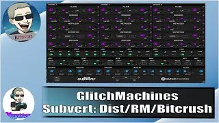 Playing with presets from GlitchMachines Subvert