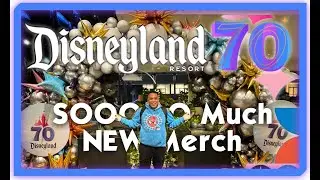 🎆 Staying at Disneyland Hotel for the 70th! New Disney Merch Haul + Fireworks From Our DVC Room
