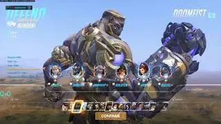 Overwatch Dannedd Has Some Nasty Doomfist Skills - On Fire -