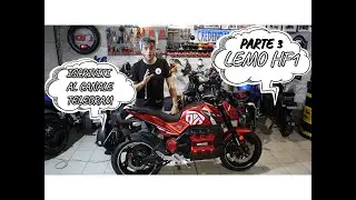LEMO HF1 LA MOTO ELETTRICA CON L'ARIA DA SCOOTER TANTA AUTONOMIA COMODA E MANEGGEVOLE  (PARTE3/3)