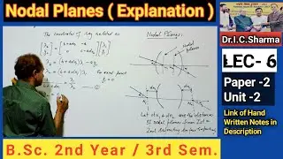 Nodal Planes for system of lenses B.Sc. 2nd year || Nodal planes in Hindi for B.Sc. Physics | L-6