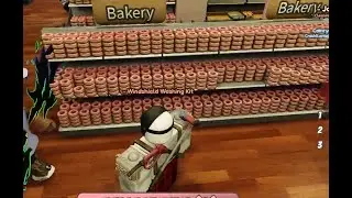 Donut and Bubble Gum Store in Zachs Service Station | Roblox