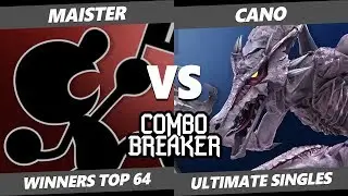 CB 2019 SSBU - SV KJS | Maister (Game & Watch) Vs. Cano (Ridley) Smash Ultimate Tournament W. Top 64