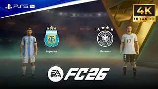 FC 26 - Argentina vs. Germany Ft. Messi | Full Match | KnockOut | PC