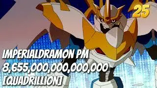 25 Strongest Digimons I Power Levels