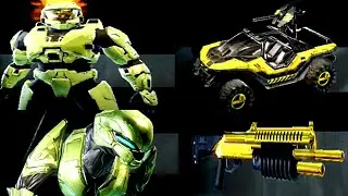 Halo: The Master Chief Collection | All Armors, Colors and Skins - Customization Showcase (Halo 3)