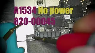 Macbook, 820-00045 A1534, No power at all Testing LogicBoard