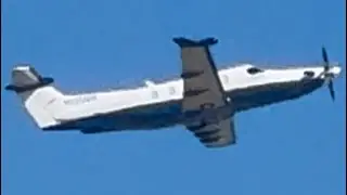 Pilatus PC-12 NGX Takeoff From Idaho Falls [N125BW]