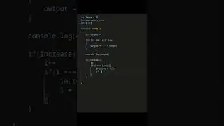 This animation runs in the Node.js command line, and here is the code for it