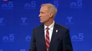 NBC 5 Debate: Bruce Rauner Is Still 