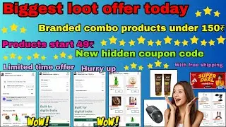 Branded Products 49₹😍 with Free Shipping🥳 Wow Skin Science Loot #offerswithshivu #viral #free 