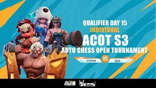🔴 Auto Chess Open Tournament Season 3 - Qualifier Day 15 Indivual SEA Round 256[ Indonesia ]