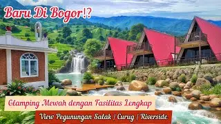 BARU ‼️Glamping Murah Di Bogor | Halimun Hills Glamping & Resto