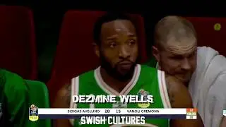 Dezmine Wells Scandone Avellino vs Vanoli Cremona - Full Highlights | 18pts 4reb 3ast