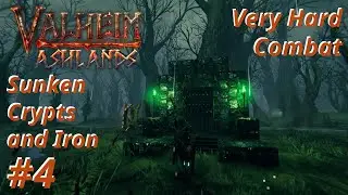Very Hard Combat - Swamp Outpost at Iron Island | Valheim Very Hard Combat | Ep. 4