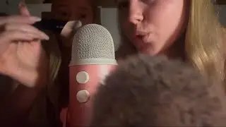 ASMR • my bestie tries asmr for the first time👯‍♀️(she's really good)