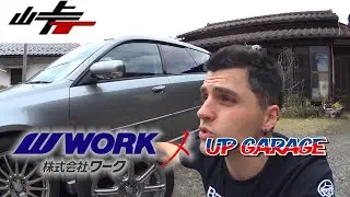 We save 70% on WORK WHEELS at UP Garage Japan