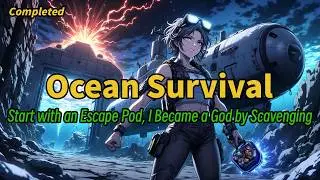 Ocean Survival: Start with an Escape Pod, I Became a God by Scavenging! #anime #animeedit #manga